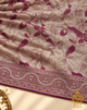 Gulabi Gulzar – Banarasi Viscose Pure Tissue Silk Saree