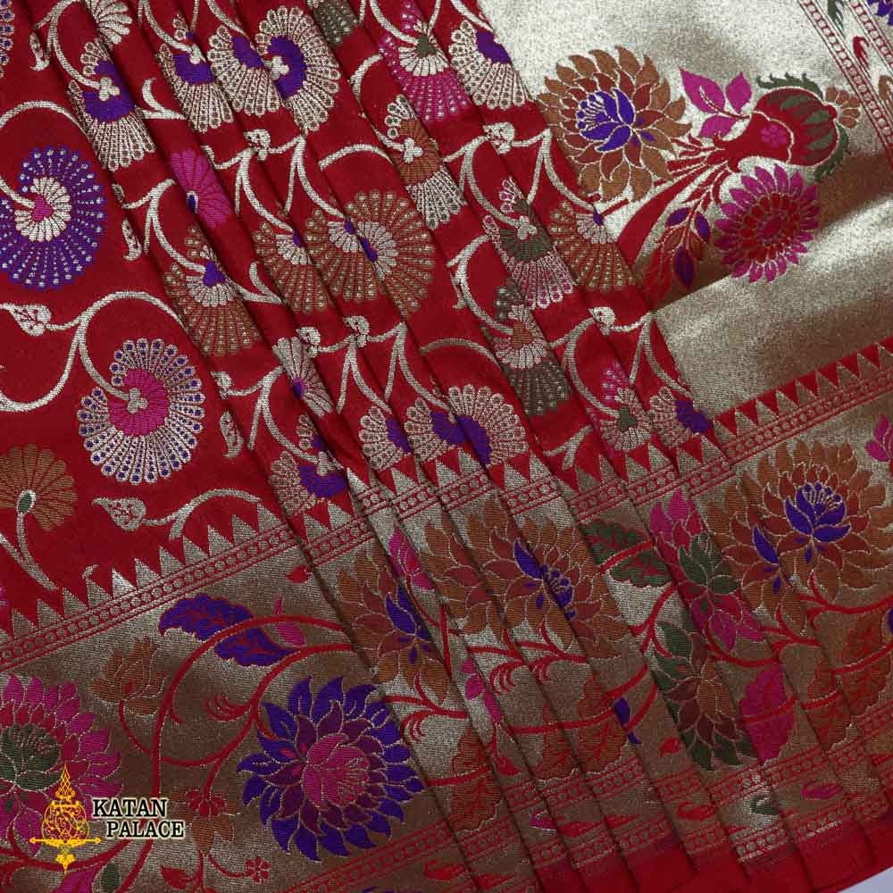 Katan Palace - luxurious Pure Banarasi Handloom only Clothing from the ...