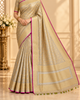Banarasi Pure Handloom Tissue Silk Saree – Shahi Noor Gold Zari Weave