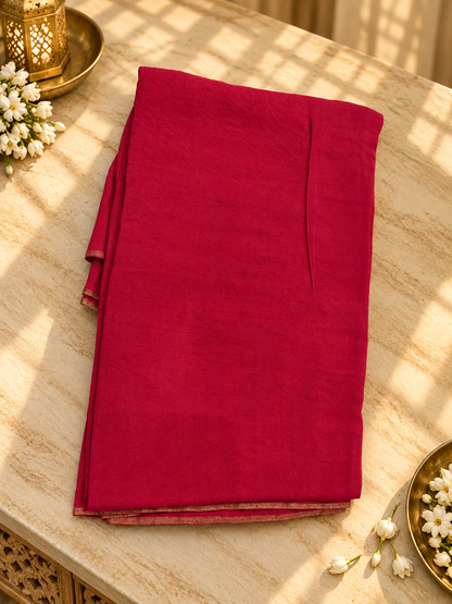 Naqsh-e-Rani – Dark Rani Pure Khaddi Georgette 6 Colour Resham Work Suit Set